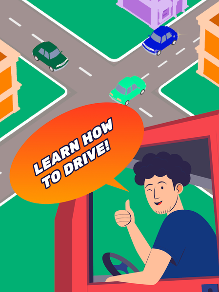 Driver Test crossroad: ۳D Game - عکس بازی موبایلی اندروید