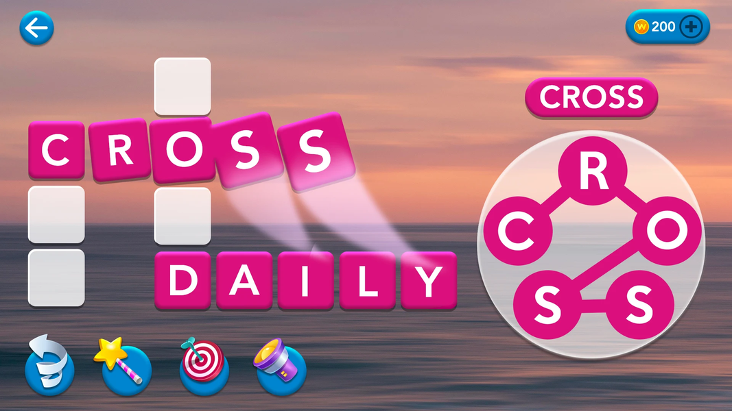 Crossword Daily - Gameplay image of android game