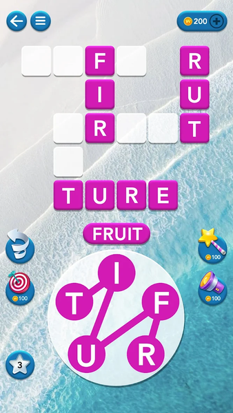 Crossword Daily - Gameplay image of android game