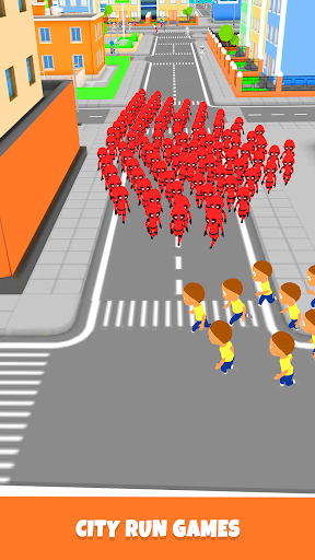 Crowd Run - City in Count.io - Gameplay image of android game