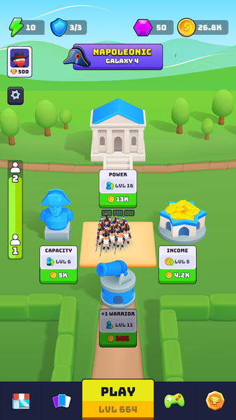 Crowd Champs: ۳D Runner Game - عکس بازی موبایلی اندروید