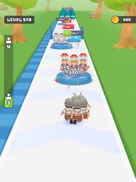 Crowd Champs: ۳D Runner Game - عکس بازی موبایلی اندروید