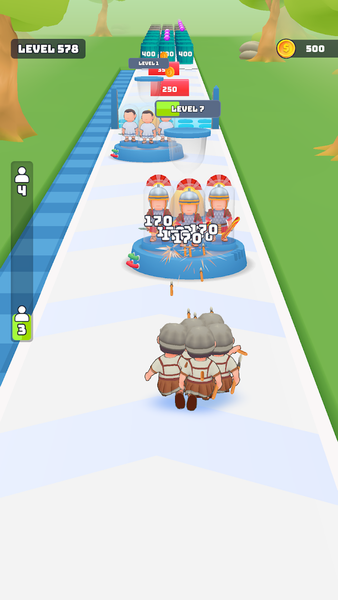 Crowd Champs: ۳D Runner Game - عکس بازی موبایلی اندروید