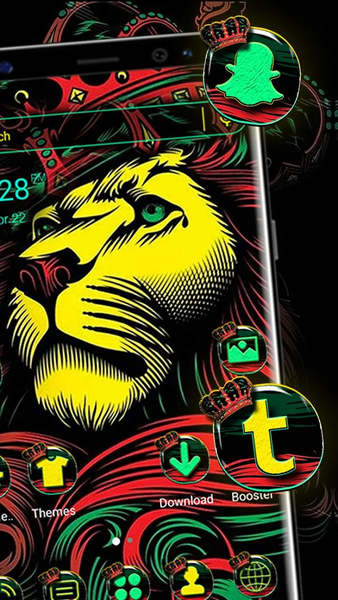 Crown Lion Launcher Themes - عکس برنامه موبایلی اندروید