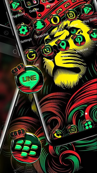 Crown Lion Launcher Themes - عکس برنامه موبایلی اندروید