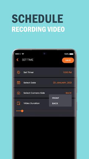 Background Video Recorder - Image screenshot of android app