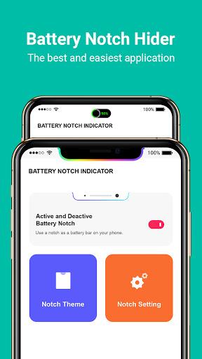 Notch Battery Bar & Energy Ring - عکس برنامه موبایلی اندروید