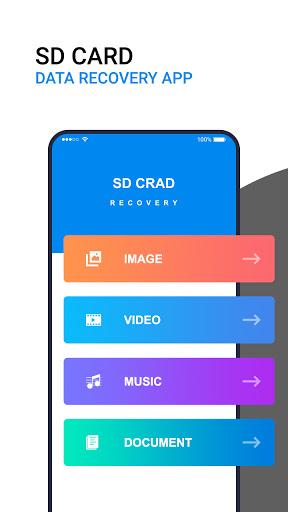 SD Card Data Recovery - Image screenshot of android app