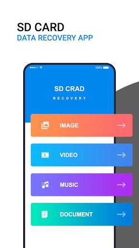 SD Card Data Recovery - عکس برنامه موبایلی اندروید