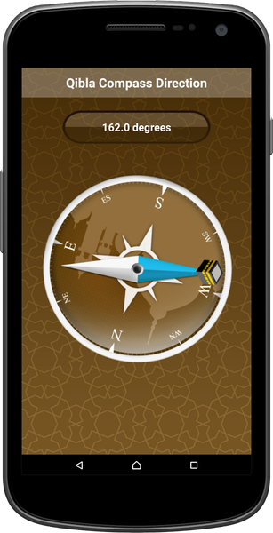 Qibla Compass Direction - Image screenshot of android app