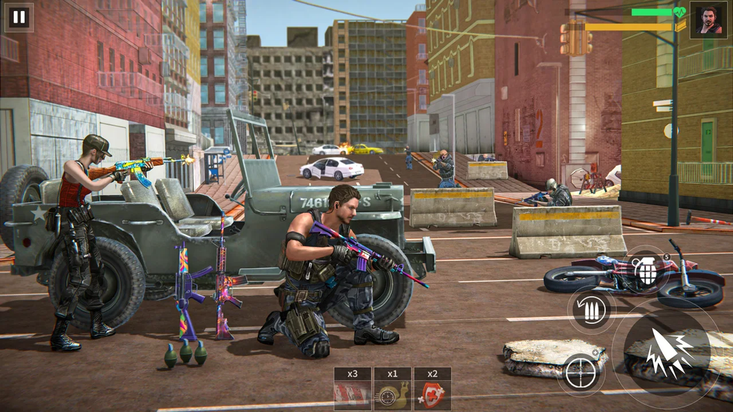 Cover Shooter Game - Gun Games - Gameplay image of android game