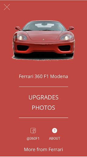 Ferrari 360 F1 Modena - عکس برنامه موبایلی اندروید