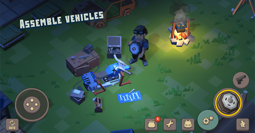Cube Survival Story - Gameplay image of android game