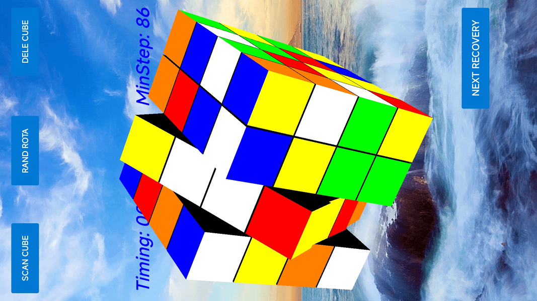 Cube Solver ۴x۴ - عکس بازی موبایلی اندروید