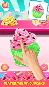 Cupcake Girl Games: Casual Cooking Food Making - عکس بازی موبایلی اندروید