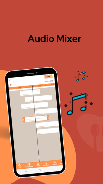Audio Editor : xMusic Mixer - Image screenshot of android app