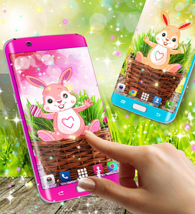 Cute bunny easter wallpapers for Android - Download | Cafe Bazaar