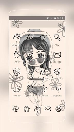 Hi Baby Girl - Image screenshot of android app