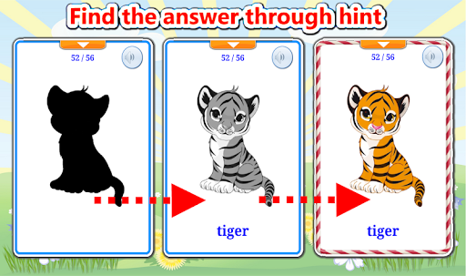 Cute Animals Cards Games - Image screenshot of android app