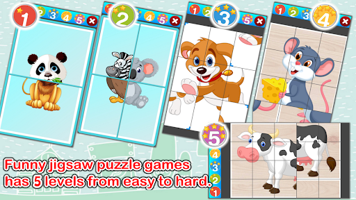 Cute Animals Cards Games - Image screenshot of android app