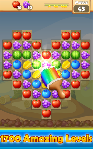 Fruit Pop Party - Match 3 game - Gameplay image of android game