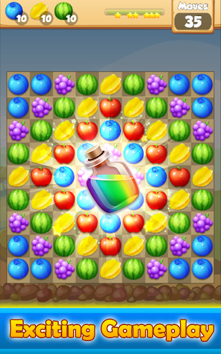 Fruit Pop Party - Match 3 game - Gameplay image of android game