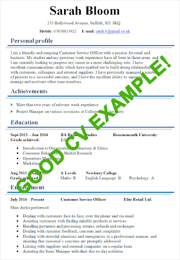 CV Formats: PDF CV Templates - Image screenshot of android app