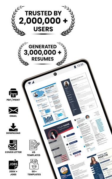 Resume Builder - AI CV Maker - Image screenshot of android app