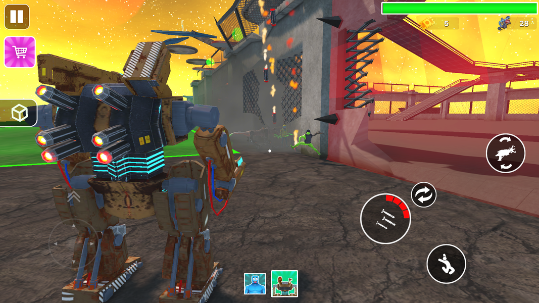 Cyber Sandbox - Gameplay image of android game