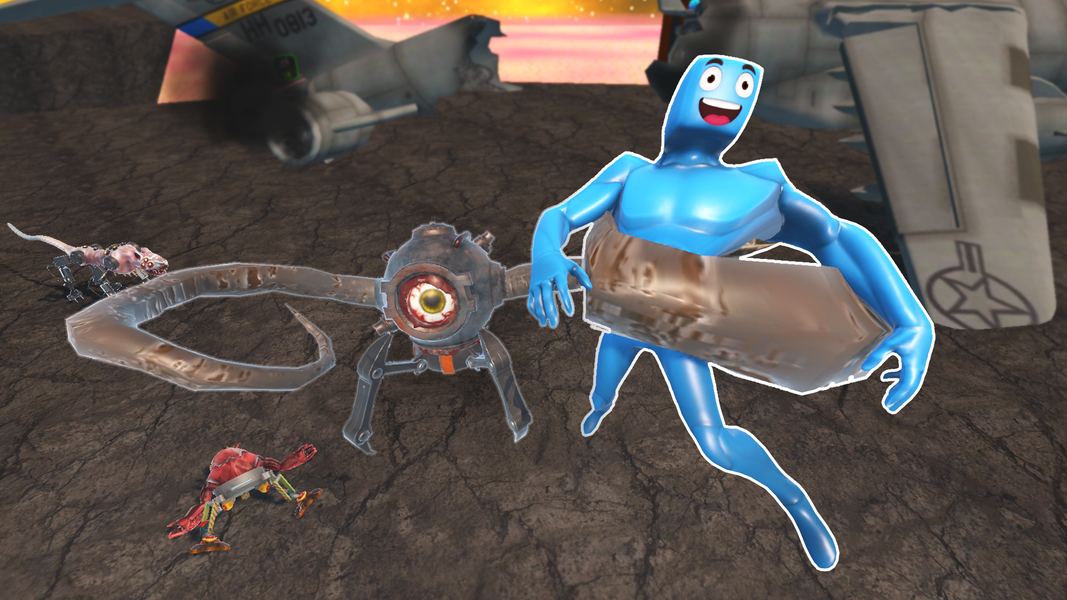 Cyber Sandbox - Gameplay image of android game