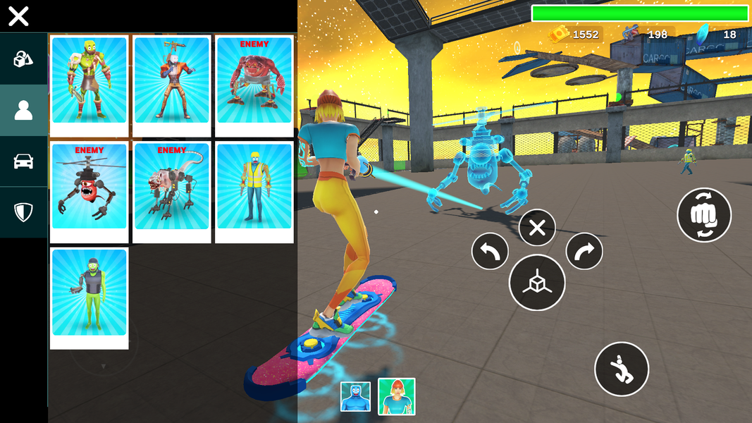 Cyber Sandbox - Gameplay image of android game