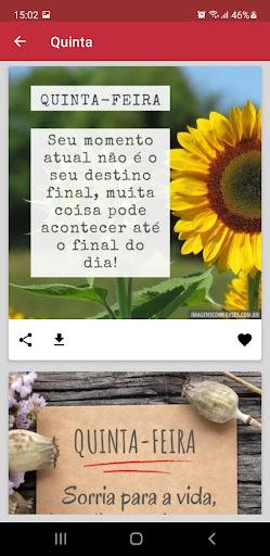 Dias da Semana com Frases - Image screenshot of android app