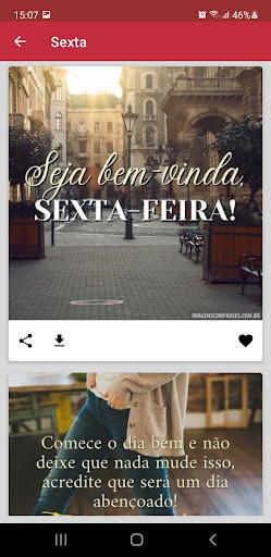 Dias da Semana com Frases - Image screenshot of android app