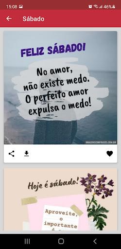 Dias da Semana com Frases - Image screenshot of android app