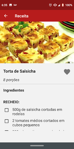 Receitas de Liquidificador - Image screenshot of android app
