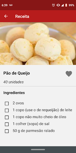 Receitas de Liquidificador - Image screenshot of android app