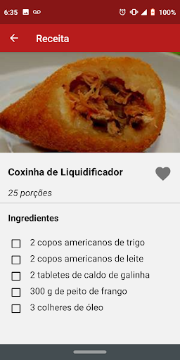 Receitas de Liquidificador - Image screenshot of android app