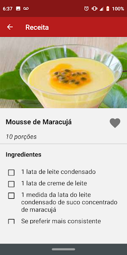 Receitas de Liquidificador - Image screenshot of android app