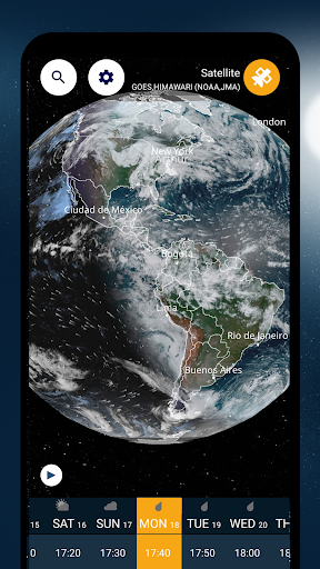Ventusky: Weather Maps & Radar - عکس برنامه موبایلی اندروید