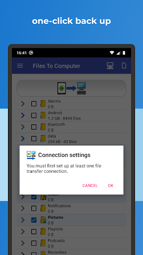 Transfer Files To Computer, PC - عکس برنامه موبایلی اندروید