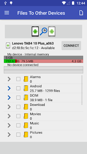 Files To Other Devices - عکس برنامه موبایلی اندروید