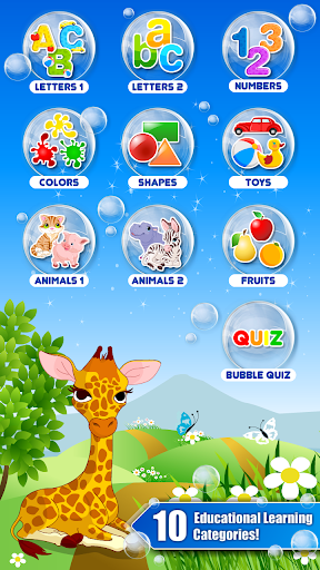 Baby Bubble Activity School with Abby Monkey Lite - Image screenshot of android app