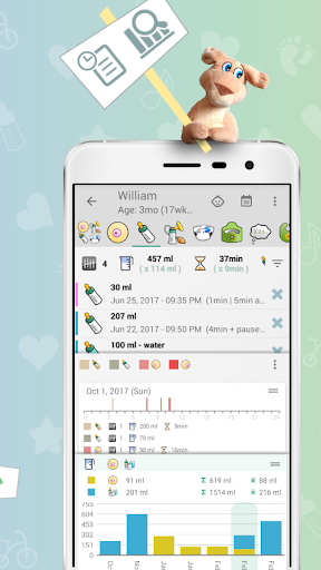 Baby Care Tracker - عکس برنامه موبایلی اندروید