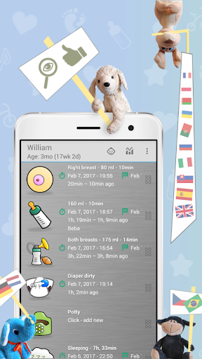 Baby Care Tracker - Image screenshot of android app