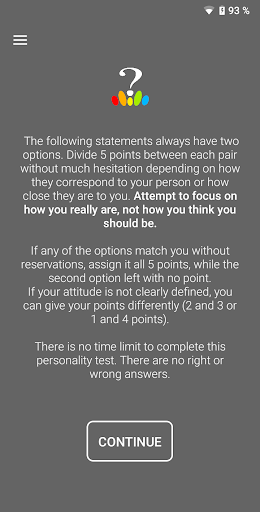 16 Types Personality Test - Image screenshot of android app