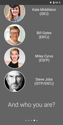 ۱۶ Types Personality Test - عکس برنامه موبایلی اندروید