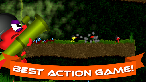 Annelids: Online battle - Gameplay image of android game