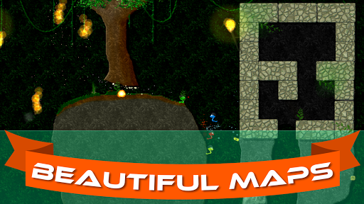 Annelids: Online battle - Gameplay image of android game