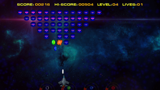 Space Wars - Gameplay image of android game