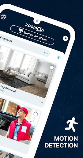 ZoomOn Home Security Camera - عکس برنامه موبایلی اندروید